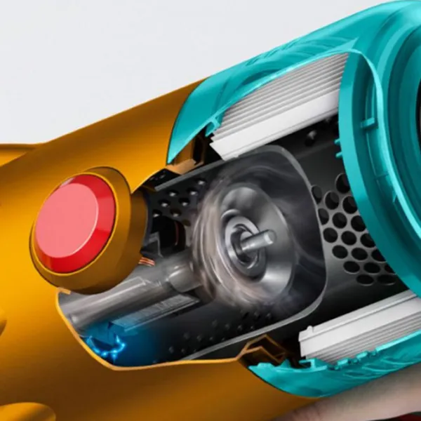 Aspirator vertical Dyson V12s Detect Submarine 150 W / Yellow Nichel photo 15