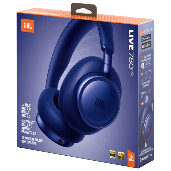 Наушники JBL LIVE780BT Синий Беспроводные/ Персональный photo 9