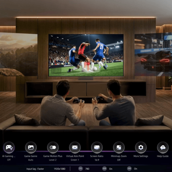 Телевизор Samsung QE43QN70HAUXUA 43" / Neo QLED / 4K / Smart TV / Черный photo 4