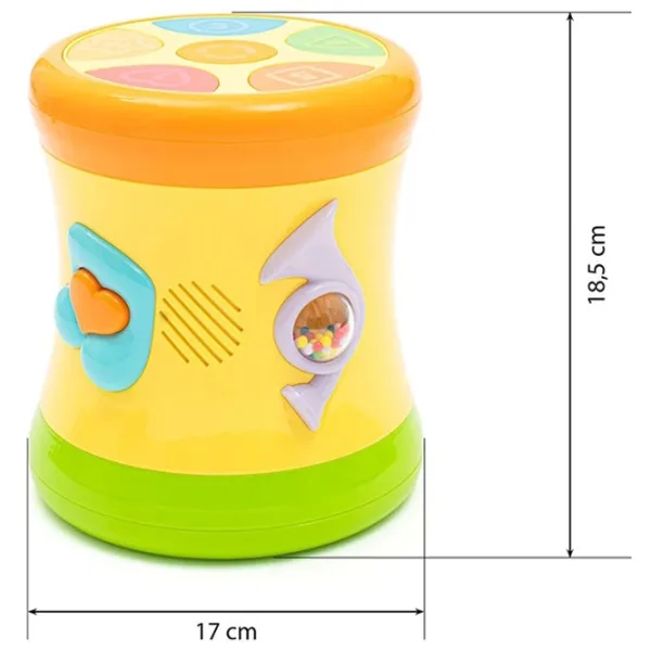 Jucărie interactivă Baby Mix 53211  1+ / Yellow photo 5
