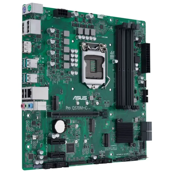 Placă de bază Asus PRO Q570M-C/CSM mATX / Intel Q570 photo 2