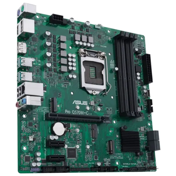 Placă de bază Asus PRO Q570M-C/CSM mATX / Intel Q570 photo 3
