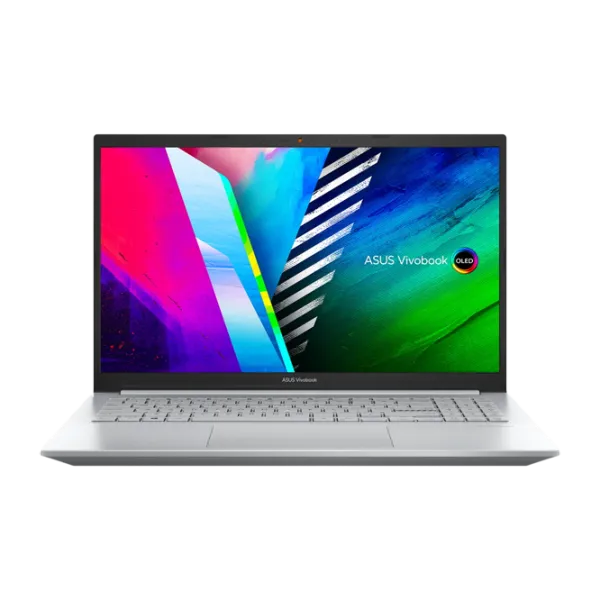 Asus Vivobook Pro 15 M3500QA OLED Ryzen 5 5600H / 8 GB / 256 GB / VGA Integrată / Silver photo 1