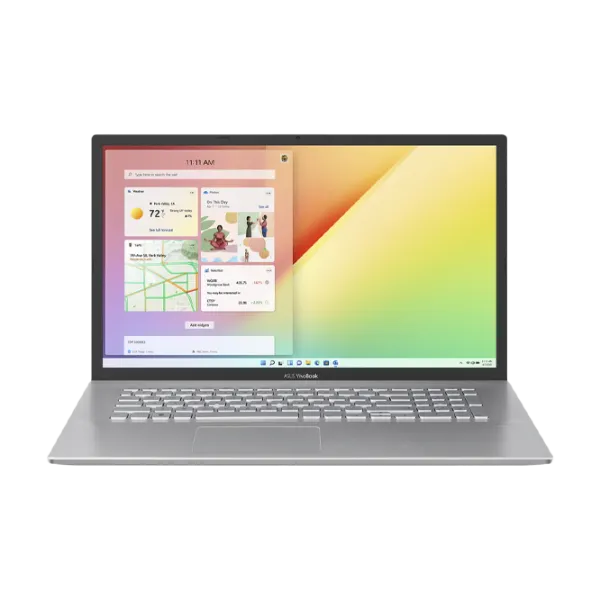 Laptop Asus VivoBook 17 X712EA Core i7 1165G7 / 16 GB / 512 GB / VGA Integrată / Silver photo 1