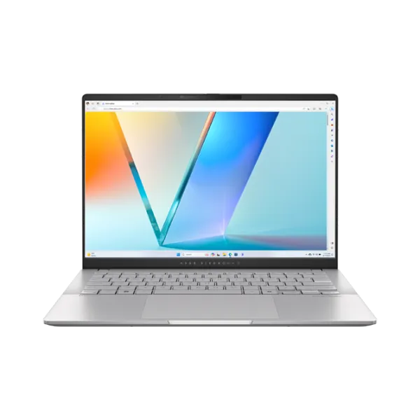 Ноутбук Asus Vivobook S 14 OLED M5406WA  Ryzen AI 9 9 HX 370 / 32 ГБ / 1 ТБ / VGA Встроенная / Серебряный photo 1