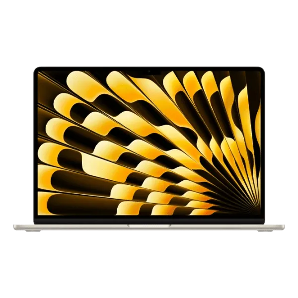 Laptop Apple MacBook Air 15 2024 M3 (C8/G10) / 16 GB / 256 GB / VGA Integrată / Starlight photo 1