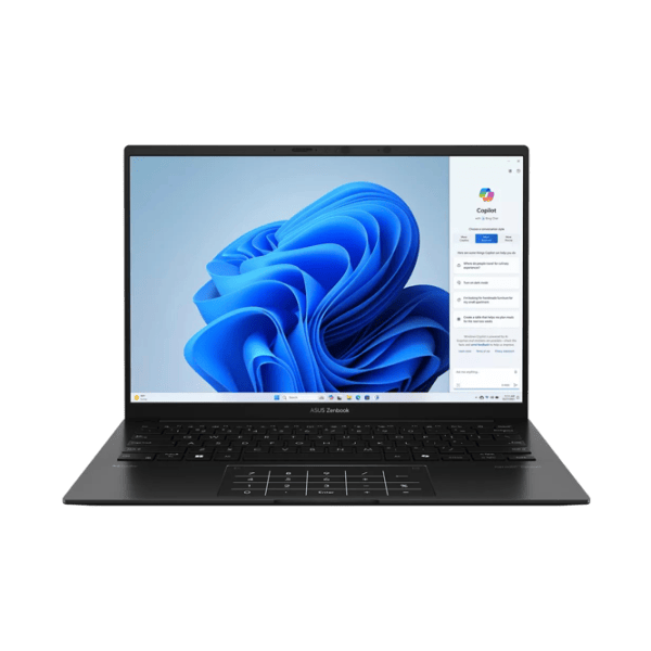 Ноутбук Asus Zenbook 14 OLED UM3406HA Ryzen 7 8840HS / 16 ГБ / 1 ТБ / VGA Встроенная / Черный photo 1