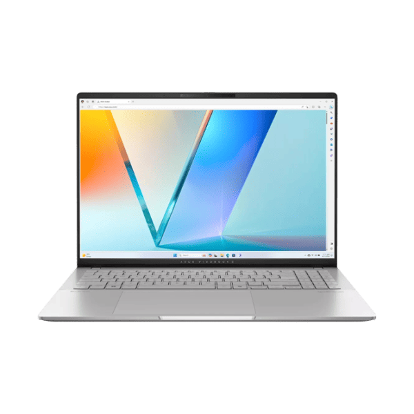 Laptop Asus VivoBook S 16 OLED M5606WA  Ryzen AI 9 9 HX 370 / 32 GB / 1 TB / VGA Integrată / Silver photo 1