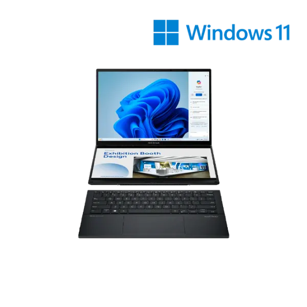 Laptop Asus Zenbook Duo UX8406CA Core Ultra 9 285H / 32 GB / 2 TB / VGA Integrată / Gray photo 1