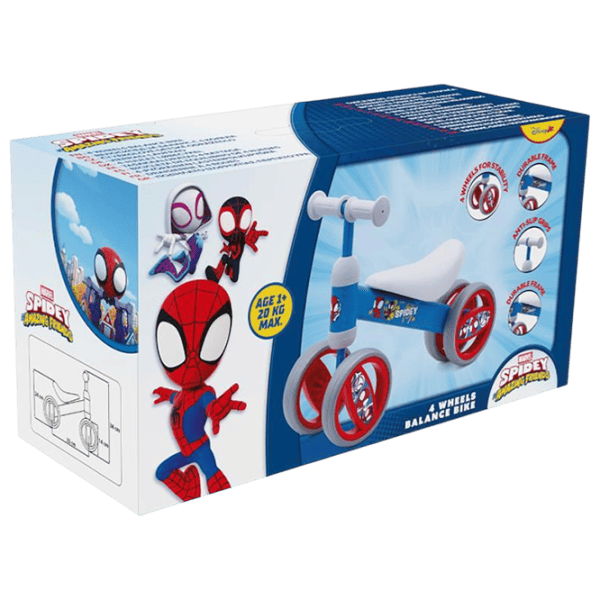 Bicicletă fără pedale Seven Spidey 12"  Plastic / Blue Red photo 3