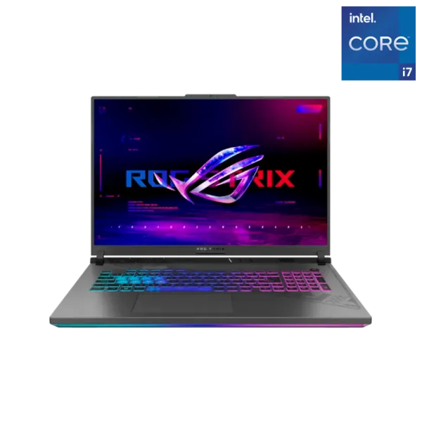 Ноутбук Игровой Asus ROG Strix G18 G814JZ Core i7 13650HX / 32 ГБ / 1 ТБ / GeForce RTX 4080 / Серый photo 1