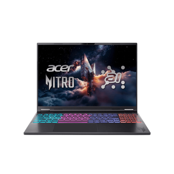Laptop Gaming Acer Nitro 16S AI AN16S-61 Ryzen AI 9 AI 9 365 / 32 GB / 1 TB / GeForce RTX 5070 / Black photo 1