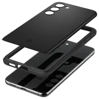 Husă pentru smartphone Samsung Galaxy S23 Plus Spigen / Back Ultra Thin / PC / Black photo 4