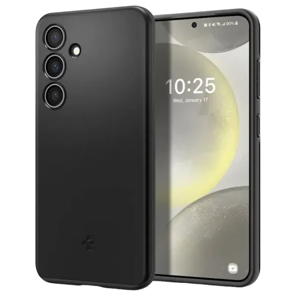 Чехол для смартфона Samsung Galaxy S24 Spigen / Back Ultra Thin / ПК / Черный photo 1