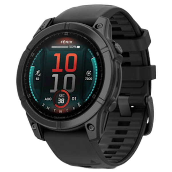 Ceas inteligent Garmin Fenix E  1.3" / 47 mm / Steel Gray - Black / 010-03025-01 photo 1