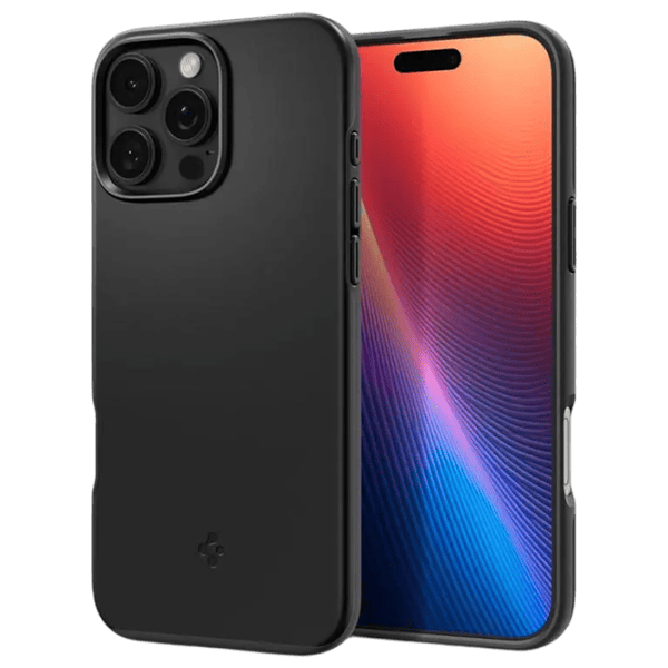 Husă pentru smartphone Apple iPhone 16 Pro Spigen / MagSafe Back / TPU / Black Black photo 1