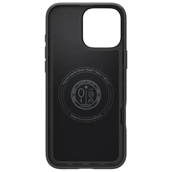 Husă pentru smartphone Apple iPhone 16 Pro Spigen / MagSafe Back / TPU / Black Black photo 5