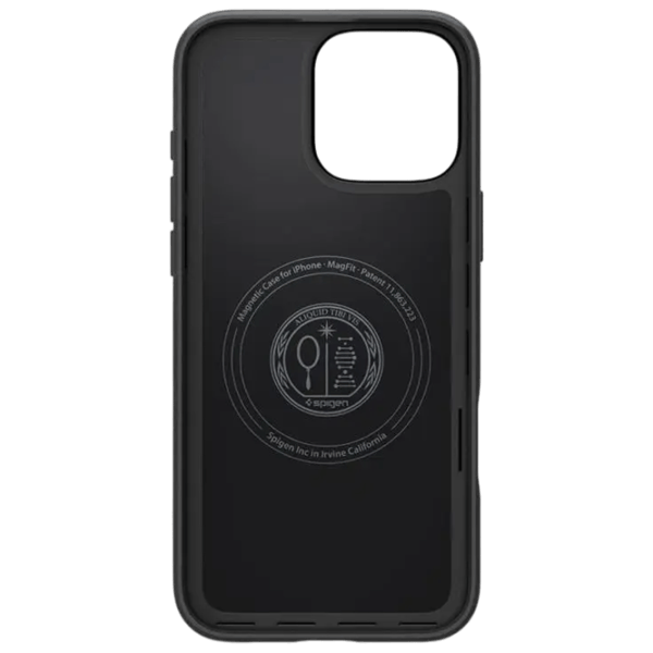 Husă pentru smartphone Apple iPhone 16 Pro Spigen / MagSafe Back / TPU / Black Black photo 5