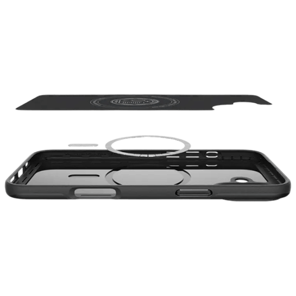 Husă pentru smartphone Apple iPhone 16 Spigen / MagSafe Back / TPU / Black Black photo 3