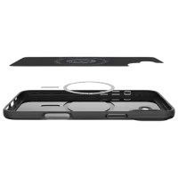 Husă pentru smartphone Apple iPhone 16 Spigen / MagSafe Back / TPU / Black Black photo 3