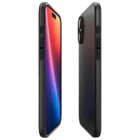 Husă pentru smartphone Apple iPhone 16 Spigen / MagSafe Back / TPU / Black Black photo 5