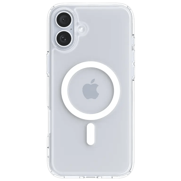 Чехол для смартфона Apple iPhone 16 Spigen / Back / ТПУ / Прозрачный Белый photo 1