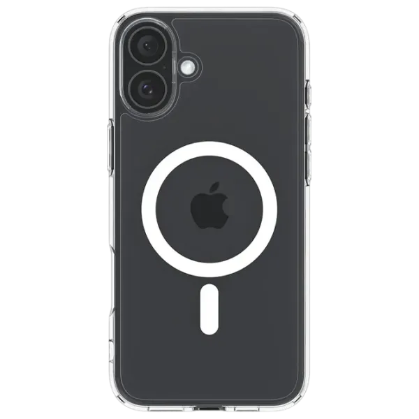 Чехол для смартфона Apple iPhone 16 Spigen / Back / ТПУ / Прозрачный Белый photo 3