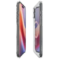 Husă pentru smartphone Apple iPhone 16 Spigen / Back / TPU / Transparent White photo 5