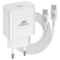 Încărcător de rețea RivaCase PS4101 WD4 3 A / White