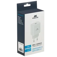 Încărcător de rețea RivaCase PS4101 W00 3 A / White photo 3