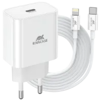 Încărcător de rețea RivaCase PS4101 WD4 3 A / White