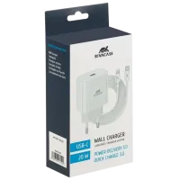 Încărcător de rețea RivaCase PS4101 WD4 3 A / White photo 2