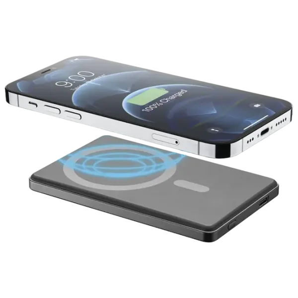Power Bank Cellularline Mag Lite 5000 5000 mAh/ Gray photo 3