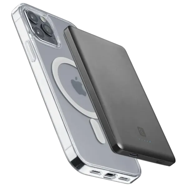 Power Bank Cellularline Mag Lite 5000 5000 mAh/ Gray photo 4