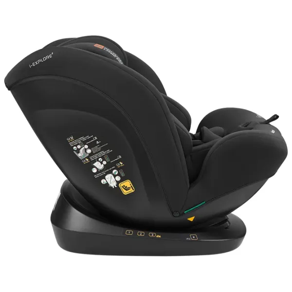 Scaun auto Kikka Boo i-Explore 2  0 luni - 12 ani / 36 kg / Black photo 2