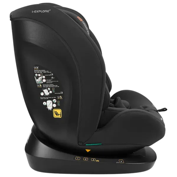 Scaun auto Kikka Boo i-Explore 2  0 luni - 12 ani / 36 kg / Black photo 7