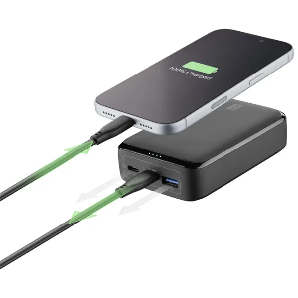 Power Bank Cellularline Essence Promo 20000 mAh/ Black photo 2