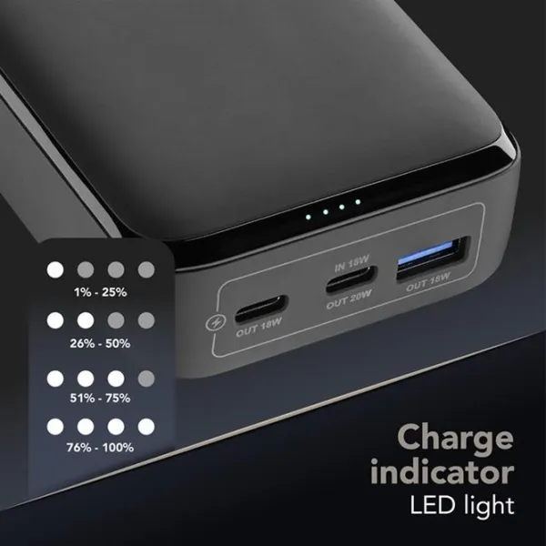 Power Bank Cellularline Essence Promo 10000 mAh/ Black photo 4