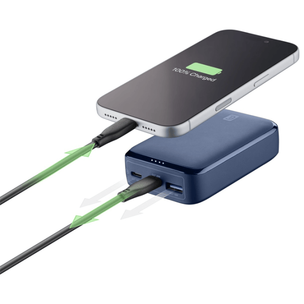 Power Bank Cellularline Essence Promo 10000 mAh/ Blue photo 2