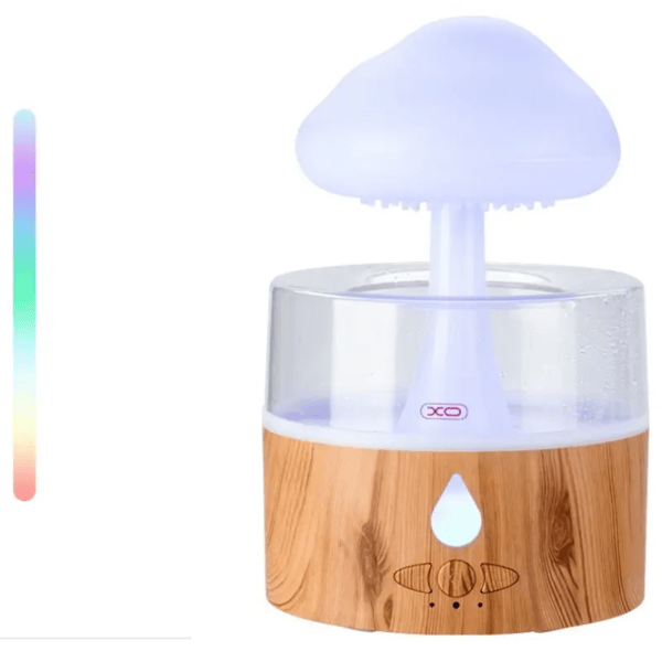 Umidificator de aer XO HF10 Cu ultrasunet/ Lemn natural photo 2