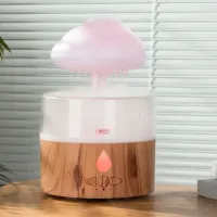 Umidificator de aer XO HF10 Cu ultrasunet/ Lemn natural photo 4