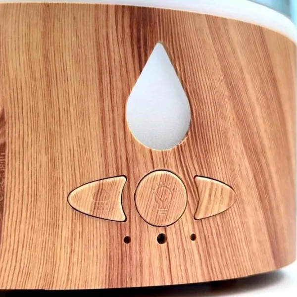 Umidificator de aer XO HF10 Cu ultrasunet/ Lemn natural photo 7
