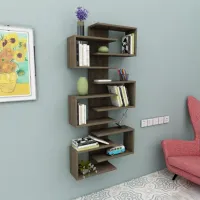Etajeră Trendy Lotus 161.3 x 75 x 21.3 cm / LPAL / Oak photo 3