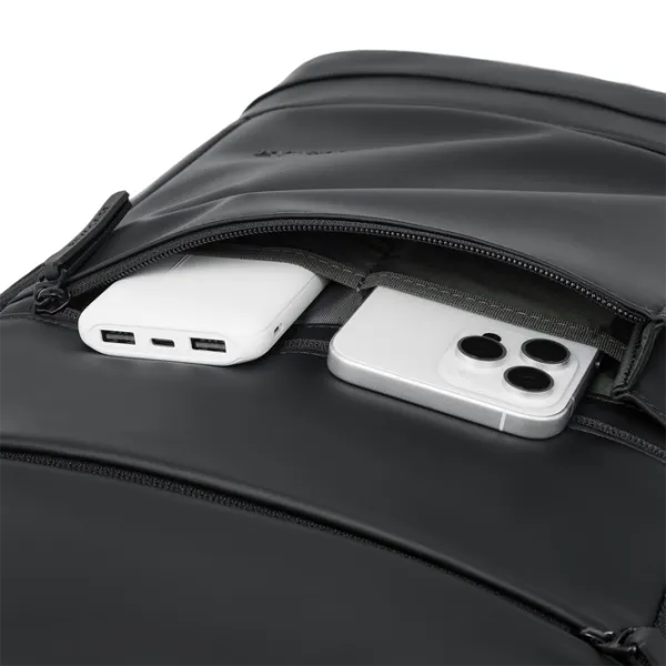 Rucsac RivaCase Eden-Eco 15.6" / Gray Black / 20l photo 3