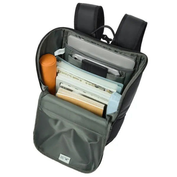 Rucsac RivaCase Eden-Eco 15.6" / Gray Black / 20l photo 8