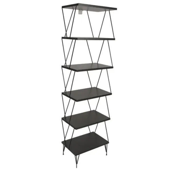 Etajeră Trendy Balaban 165 x 48 x 31 cm / Metal / Anthracite photo 2