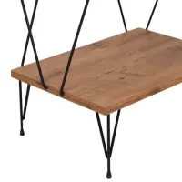 Etajeră Trendy Balaban 165 x 48 x 31 cm / Metal / Black photo 4