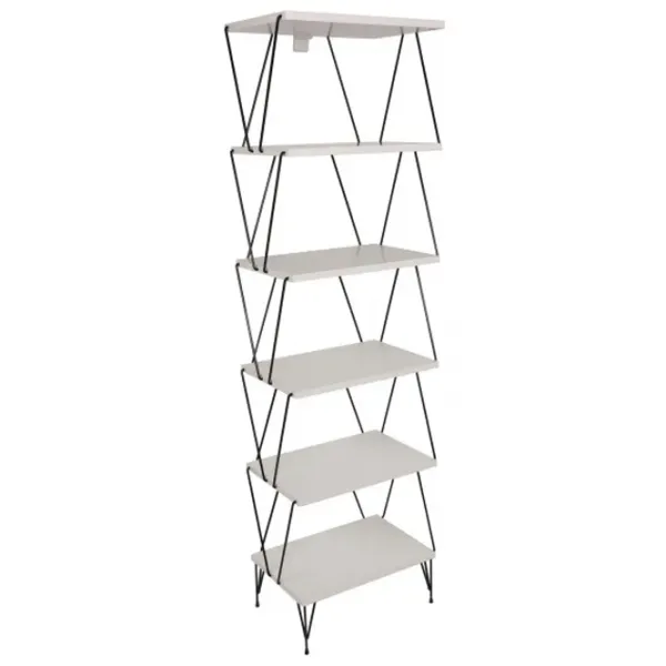 Etajeră Trendy Balaban 165 x 48 x 31 cm / Metal / White photo 3