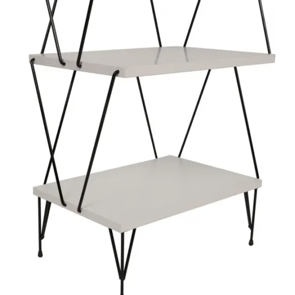 Etajeră Trendy Balaban 165 x 48 x 31 cm / Metal / White photo 4