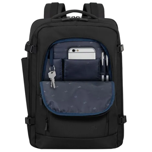 Rucsac pentru laptop RivaCase Tegel 17.3" / Gray Black /  photo 4